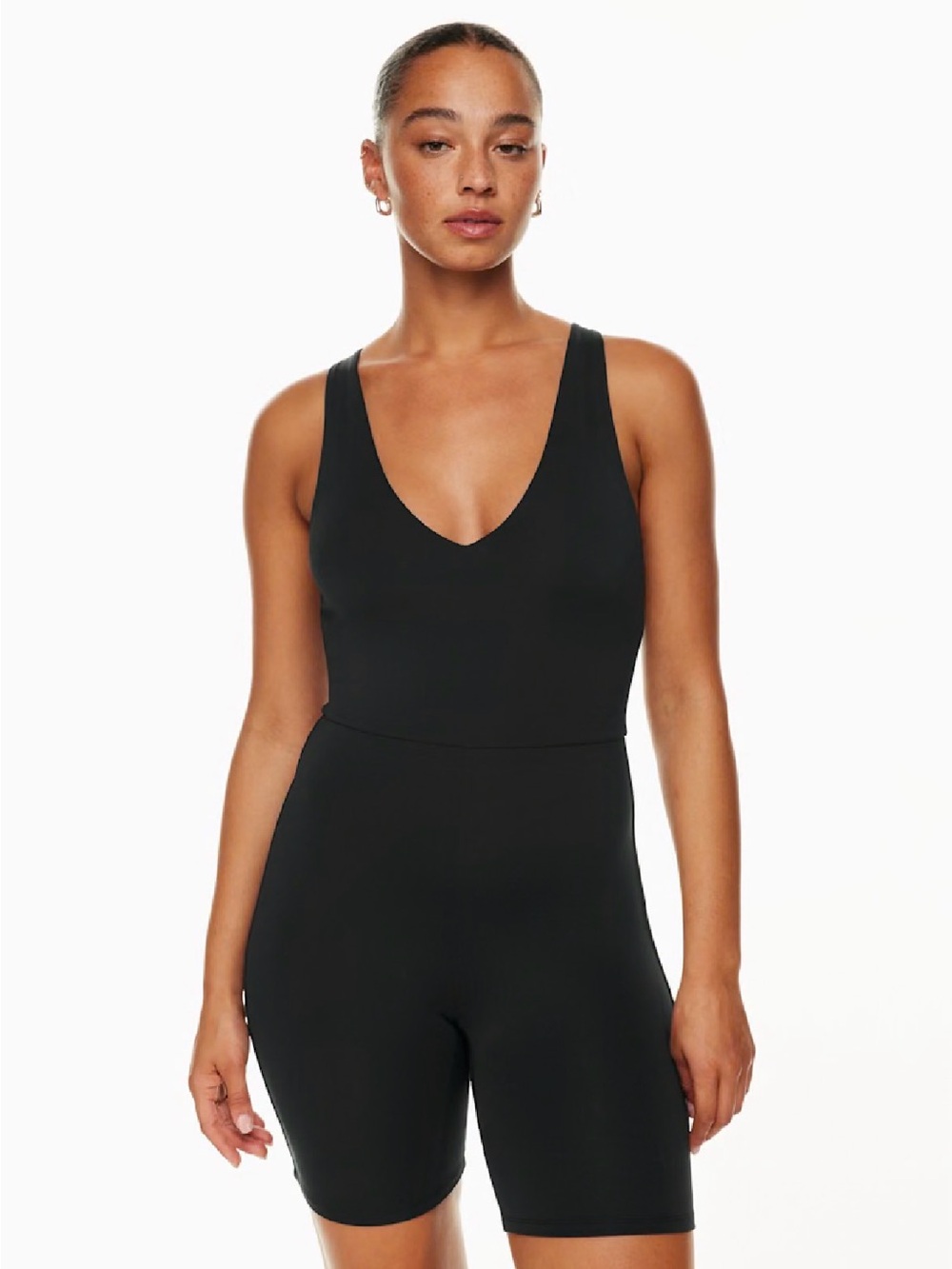 BABATON Contour V-Neck Romper